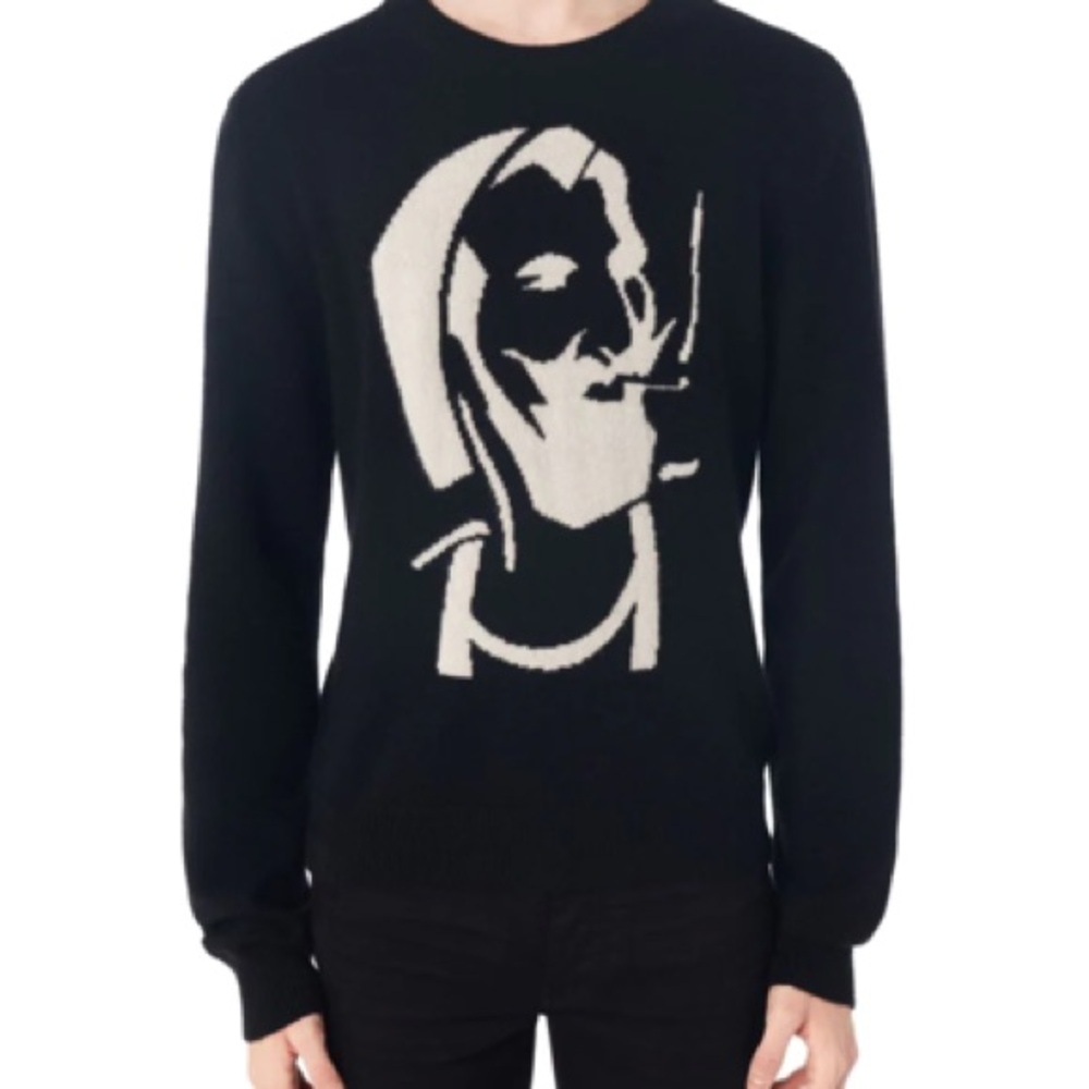 AMIRI x ZigZag Cashmere Sweater | Cashmere Material •  oversized distressed look